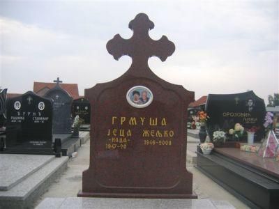 Granite Stone Monument / Tombstone with Custom Design