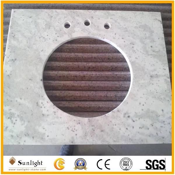 Affordable/Cheap Customize Natural Stone Andromeda White Granite Kitchen Countertops Price