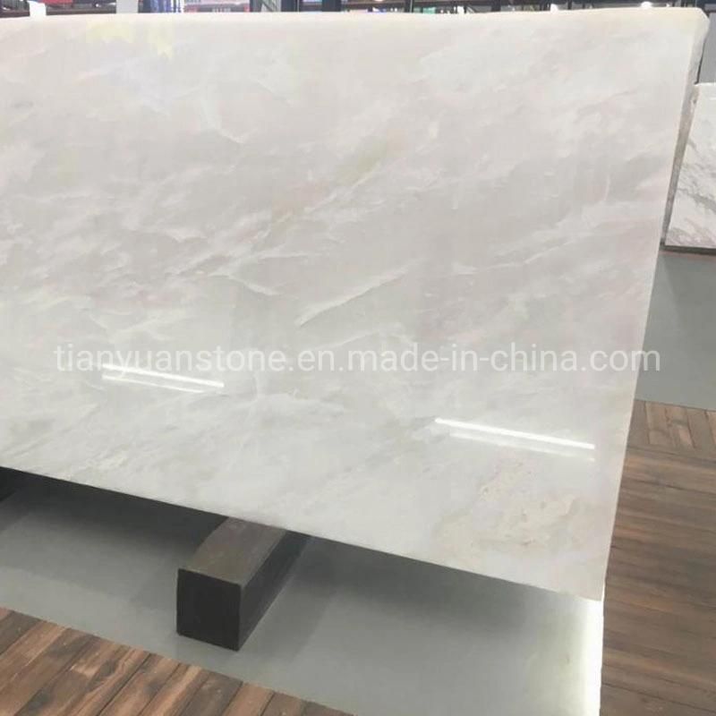 Namibia White Bianco Rhino Marble for Interior Decoration