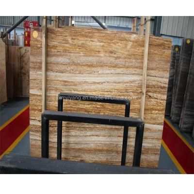 Natural Slab/Tile Marble for Vanity/Countertop/Table/Island/Worktop/Floor Gold/Yellow/Beige Marble