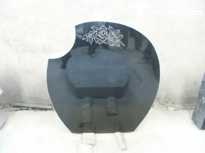 Granite Stone Monument / Tombstone with Custom Design - Tt14