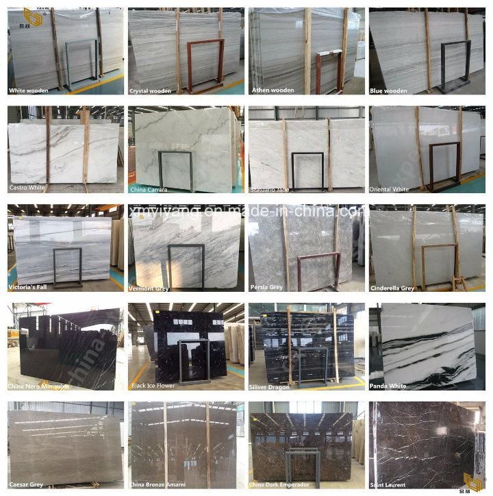 Natural Stone Black Marble for Kitchen/Bathroom/Countertop/Vanitytop/Wall/Floor Tile
