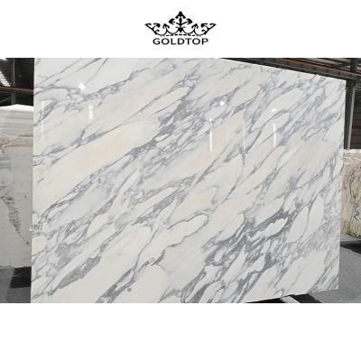 Natural Stone Factory Price Polished Arabescato White Marble Wall Tiles/Slab Tiles/Tabletop/Countertop/Floor Tiles
