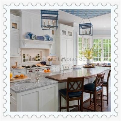 Chinese Wave Spray White Granite Kitchen Countertop