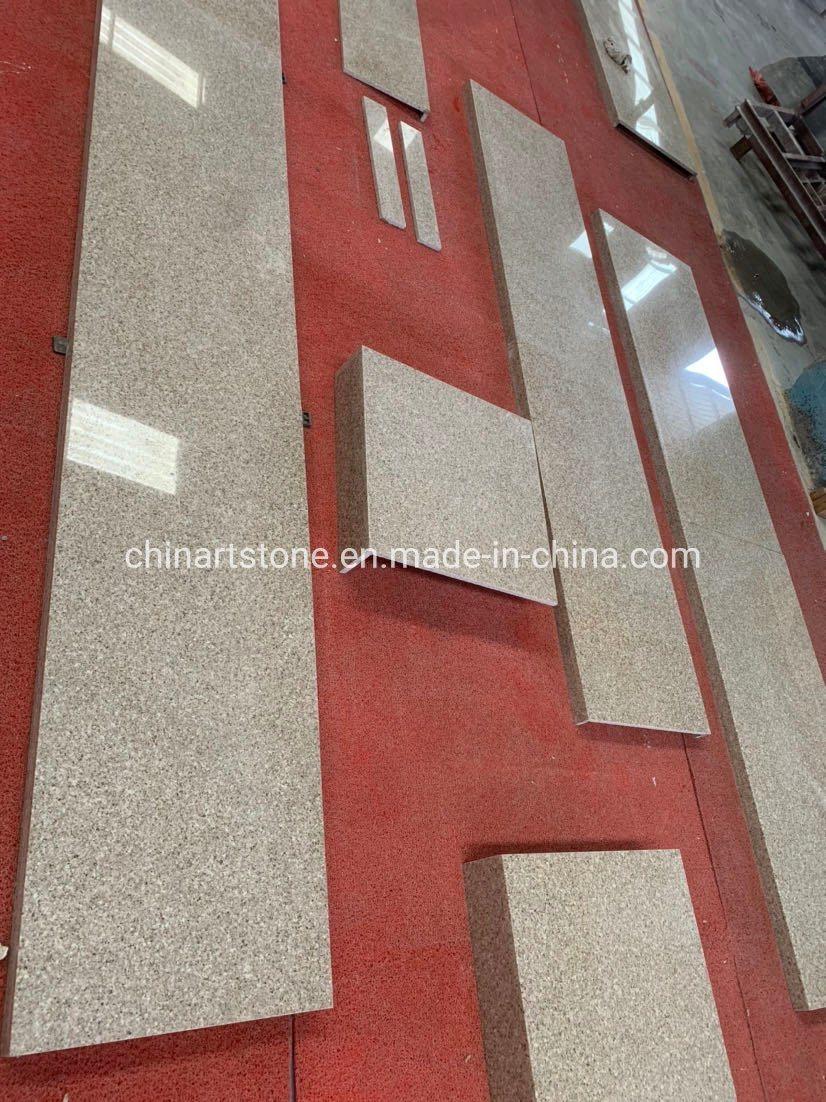 Polished and Bushhammered G682 Rusty Golden Granite for Wall and Floor Tile
