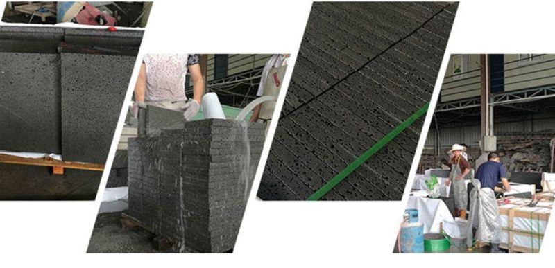 Cheap Price Hainan Big Hole Lava Stone Andesite Stone Variolitic Basalt