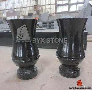 Granite Stone Monument Flower Vase / Tombstone Vases