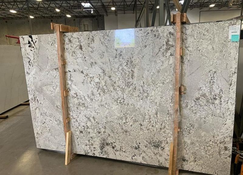 Adonis White Granite Slab for Countertop/Bar Top/Worktop