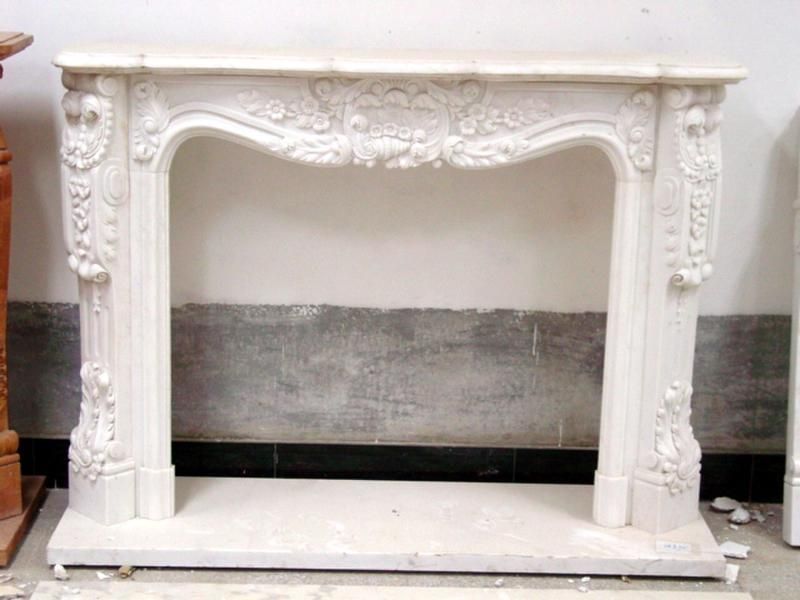 Marble Fireplace Indoor Decor Fireplace Mantel Surround