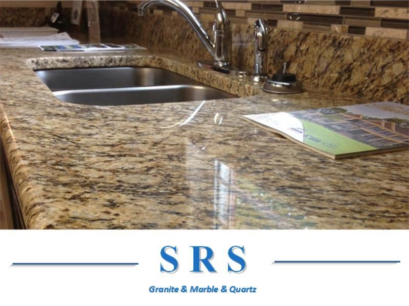 Santa Cecilia Yellow Granite for Countertops and Vanity Tops