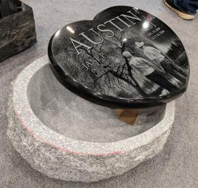Simple Granite Tombstone for Ceremony