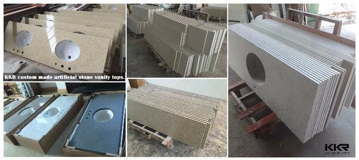 Bathroom Accessories Sanitary Ware Acrylic Artificial Marble Stone Resin Bathroom Vanity