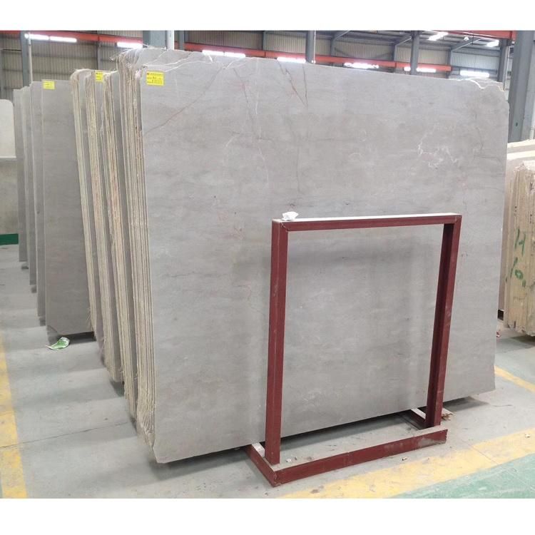 Natural Bathroom and Lobby Dora Grey Marble Flooring Design for Stair /Floor/Wall Tile