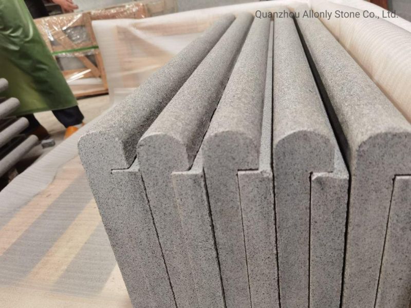 China Cheap G603 Granite Flamed Natural Stone Pool Liner