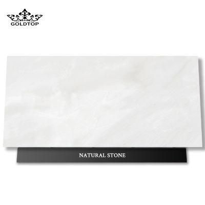White and Grey Vein Factory Wholesale Natural Stone Marble 600*600 Floor/Wall Tile Rhinocero White Marble for Restaurant