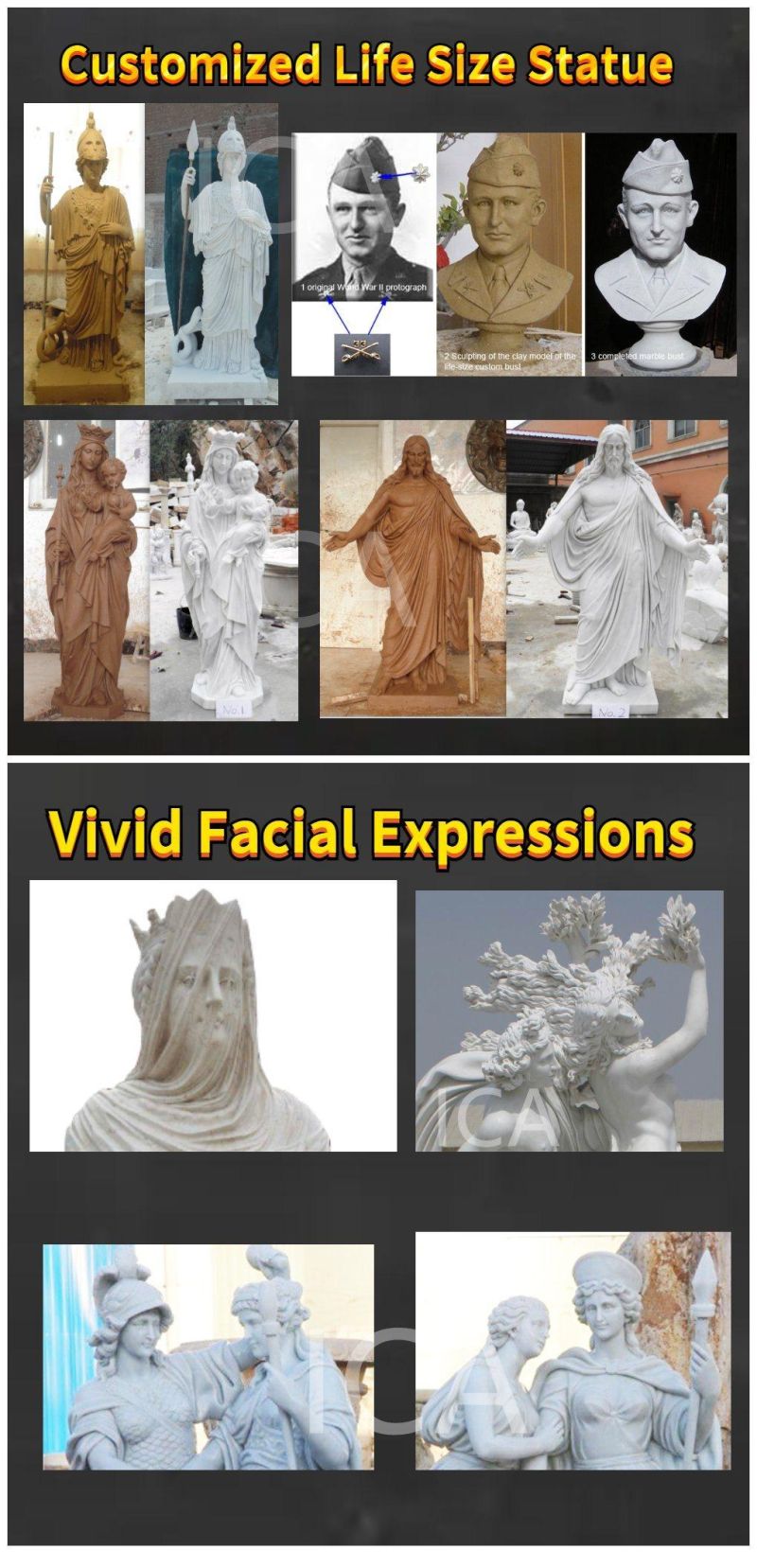 Wholesale Religious White Marble Happy Buddha Statues