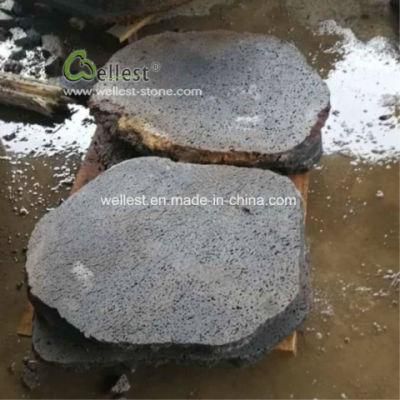 Garden Patio Bluestone Stepping Stone, Basalt Stone Steppers