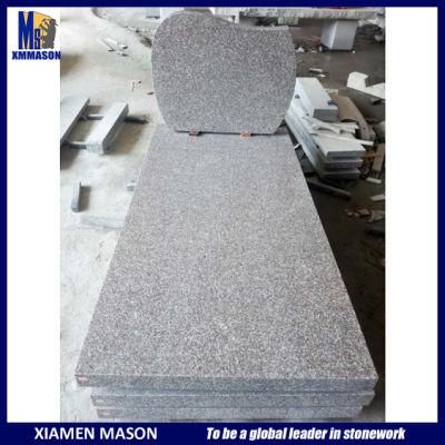 France Simple Granite Tombstone
