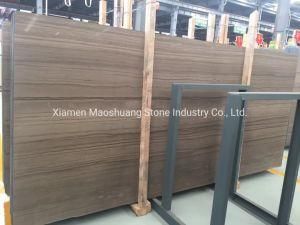 Natural Timber Grey/Athens Wood Grain Marble for Decoration Floor Project/Slab/Countertop/ Tiles/ Steps/Bathroom