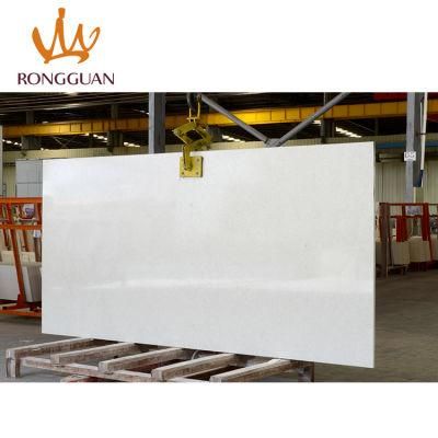 Customized Size Artificial Quartz Stone Arctic White Countertops 2cm Kitchen