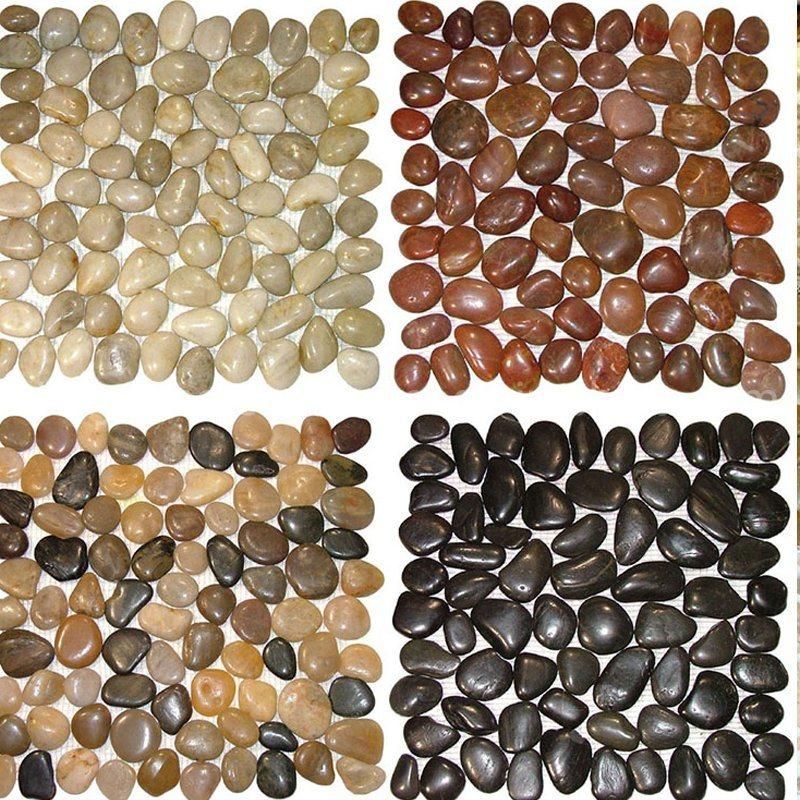 Pebble Stone Mosaic Tile Flooring and Wall Tiles