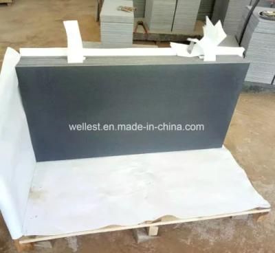 Hainan Black Basalt Honed Finish Flooring Tile