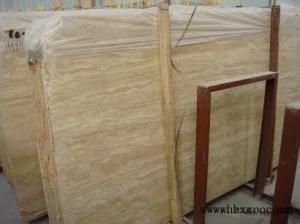 Polished Beige Travertine Big Slabs/Tiles