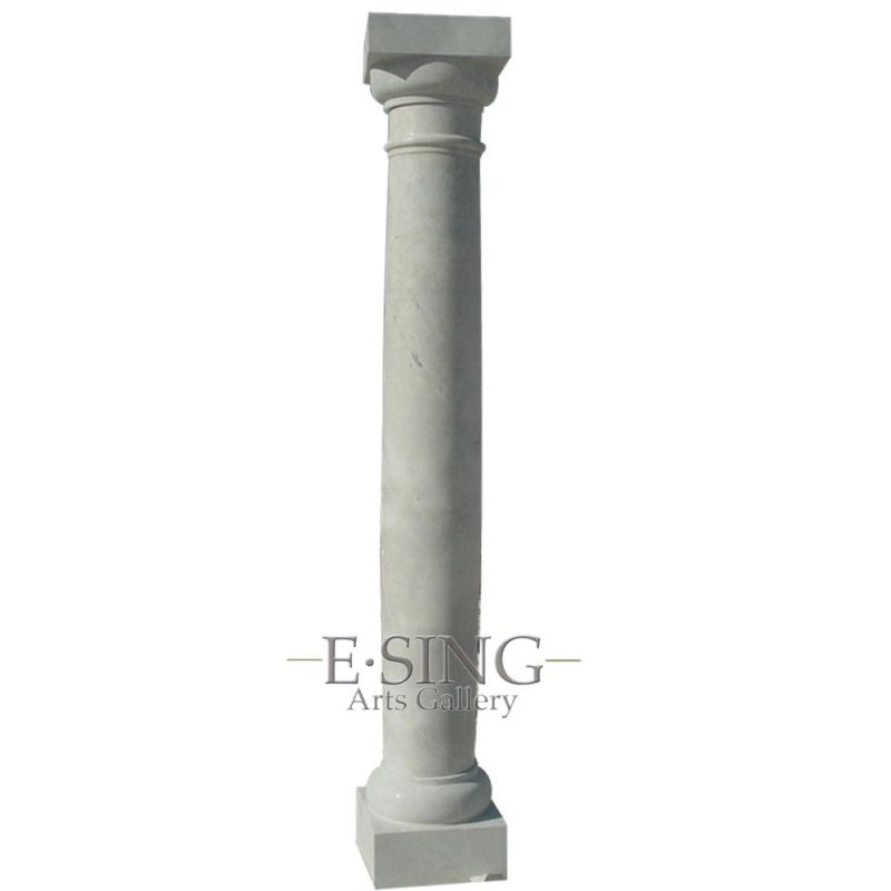 House Stone Pillars Designs Marble Column for Interior Decoration