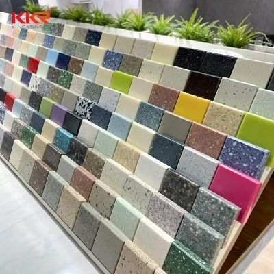 Solid Surface Supplier Factory Prices Corian Resin Stone Slabs