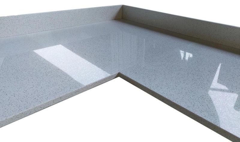Stone Marble White Black Quartz Kitchen Counter Tops
