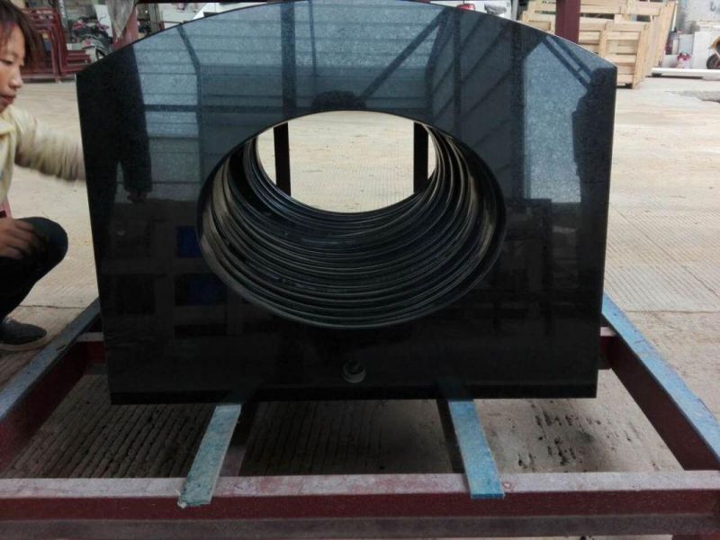 Wholesale High Quality Black Granite Vanity with Top