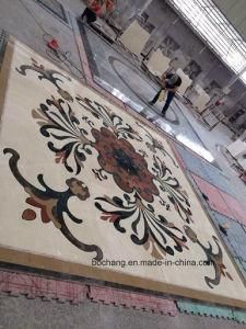 Marble Floor Waterjet Medallion for Inner Decoration