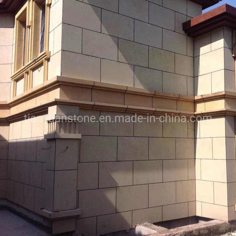 Black Sandstone Tile with Honed Finish for Wall Cladding and Paving