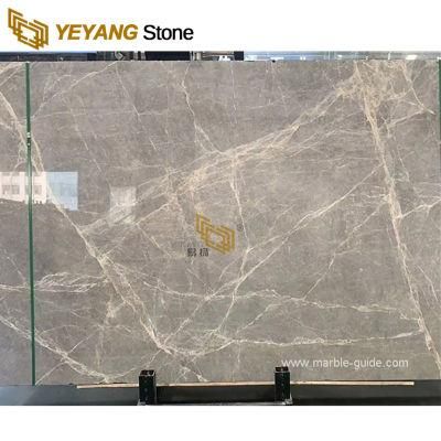 China Emperador Grey Marble Slabs in Stock for Countertop/Kitchen/Bathroom/Sale/Home/Residential Projects