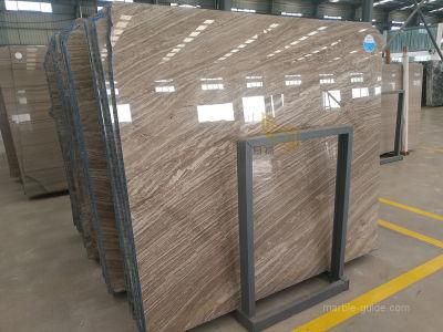Marble Benchtop Kylin Wood Brown Marble Slabs for Floor/Wall/Countertop/Bathroom/Kitchen/Island