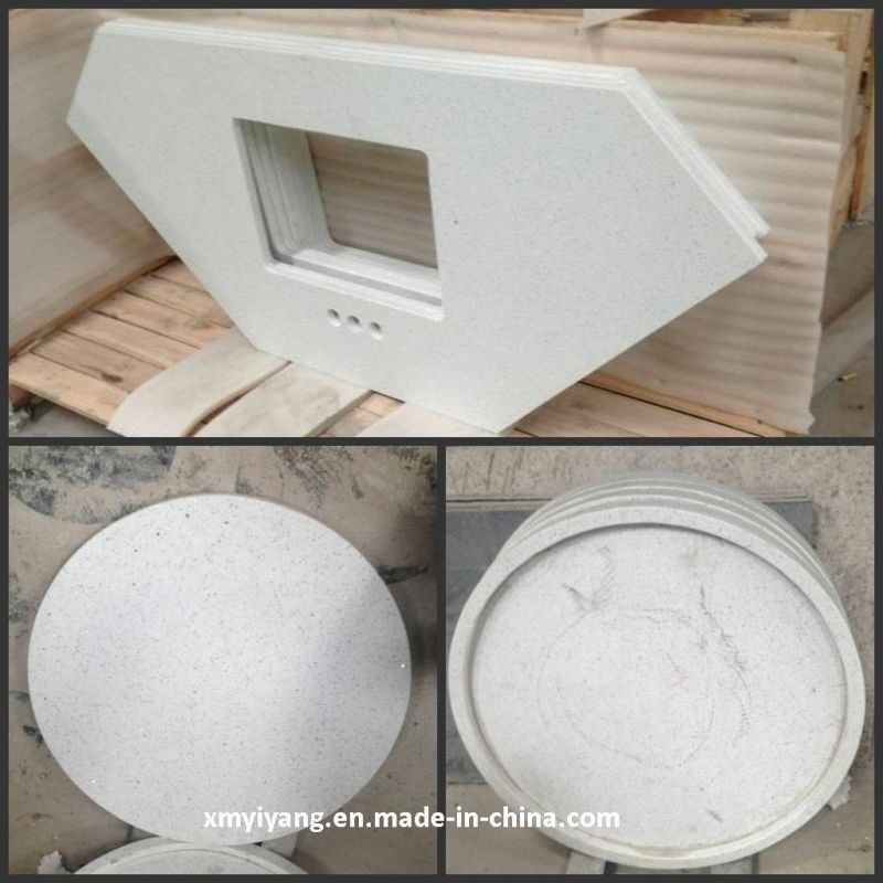 Artificial Quartz Stone for Kitchen Countertops/Vanitytops/Tabletop/Coffee Tops