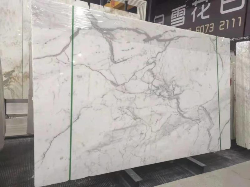White Marble of Building Marble for Building Walls and Countertops