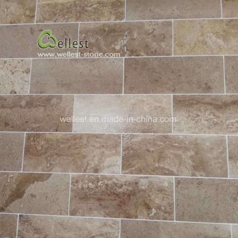Coffee Travertine Stone, Travertine Driveway, Travertine Paving Tile