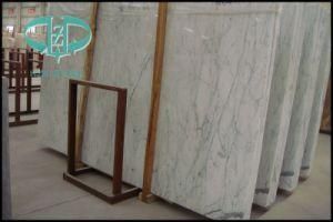 White Color Marbles Arabescato with Big White Flower for Mosaics