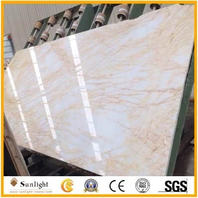 Natural Marble Stone Golden Spider Beige Marble Slab