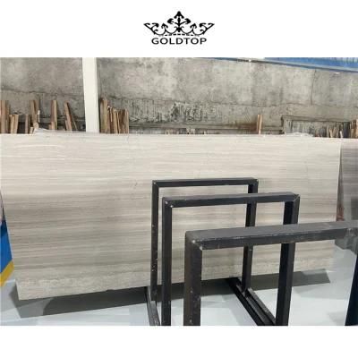 Yellow/Beige/Wood Grain/Wood Texture/Italian Natural Marble Slab for Wall Floor Tiles