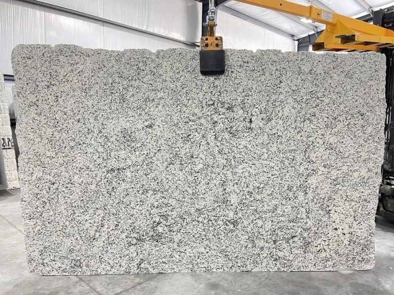 Dallas White Granite Slab for Kitchen Countertop