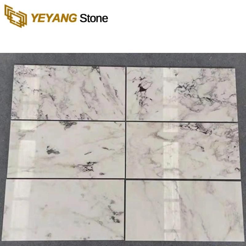 Natural Polished Violet Marble for Interior Flooring Tiles
