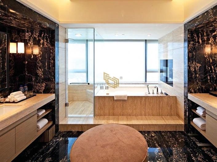 Golden Portoro Marble for Hotel Project/Flooring/Staircase/Bathroom Decoration/Interio Wall Tile/Worktop