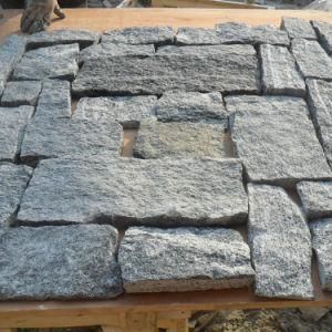 Hot Saled Natural Grey White Stone Wall Veneer (SMC-FS004)