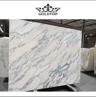 Factory Wholesale Natural Stone Kitchen/Bathroom Countertop Arabescate White Marble for Home
