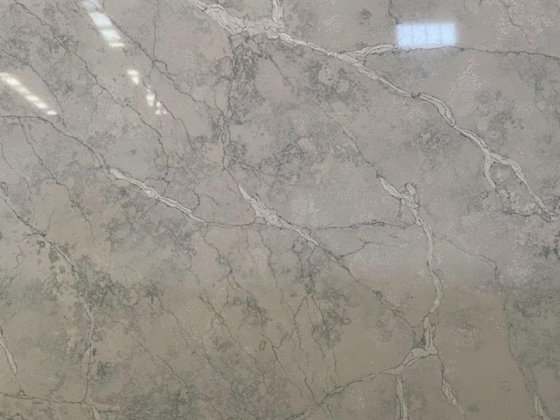 Modern Artificial Quartz Stone Kitchen Countertop Thickness 2cm Esv023