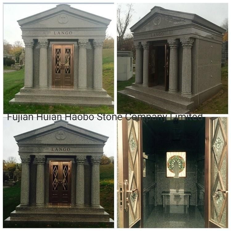 Granite 72 Nichs Columbarium From Haobo Stone