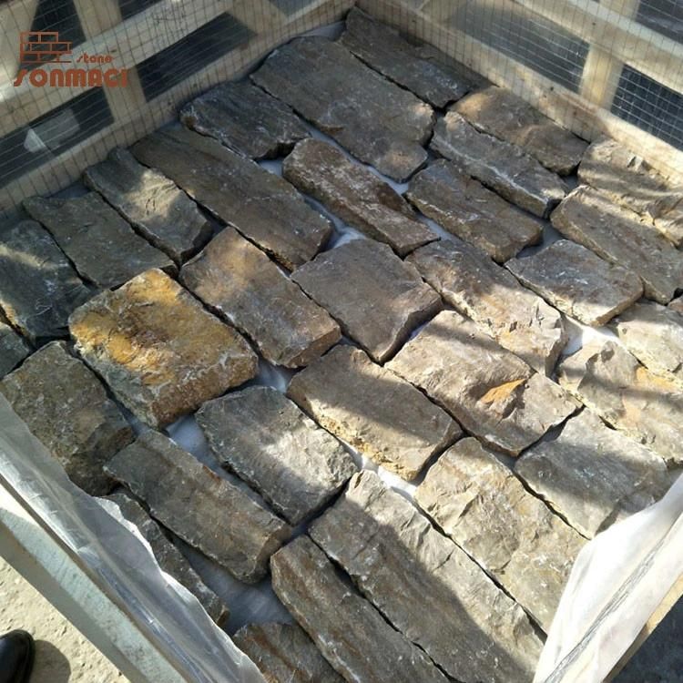 Natural Brown Granite Loose Stone Veneer