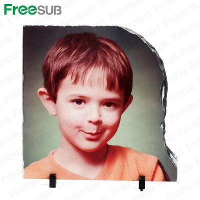 Freesub Promotional Decoration Sublimation Rock Photo Slate 30*30cm (SH-34)